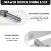 Magnetic Cabinet Latch, Magnetic Push Latch, Push to Open Cabinet