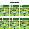 Solar Fountain Pump Water Spray Accessory Set Kit with 7Pcs