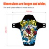 Chooee Bike Fenders,MTB Mud guard，Front and Rear Bike Mudguard Fits