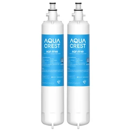 2X AQUACREST 847200 Fridge Water Filter, Compatible with Fisher & Paykel 847200, RS9120W Activesmart Integrated and More - for Product Codes Starting with 25xxx (2)