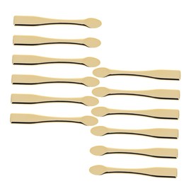 Baluue 12pcs Makeup Spatula Tool Versatile Cream Applicators for Skincare Compact Design for Travel and Daily Use for Creams Serums and Masks