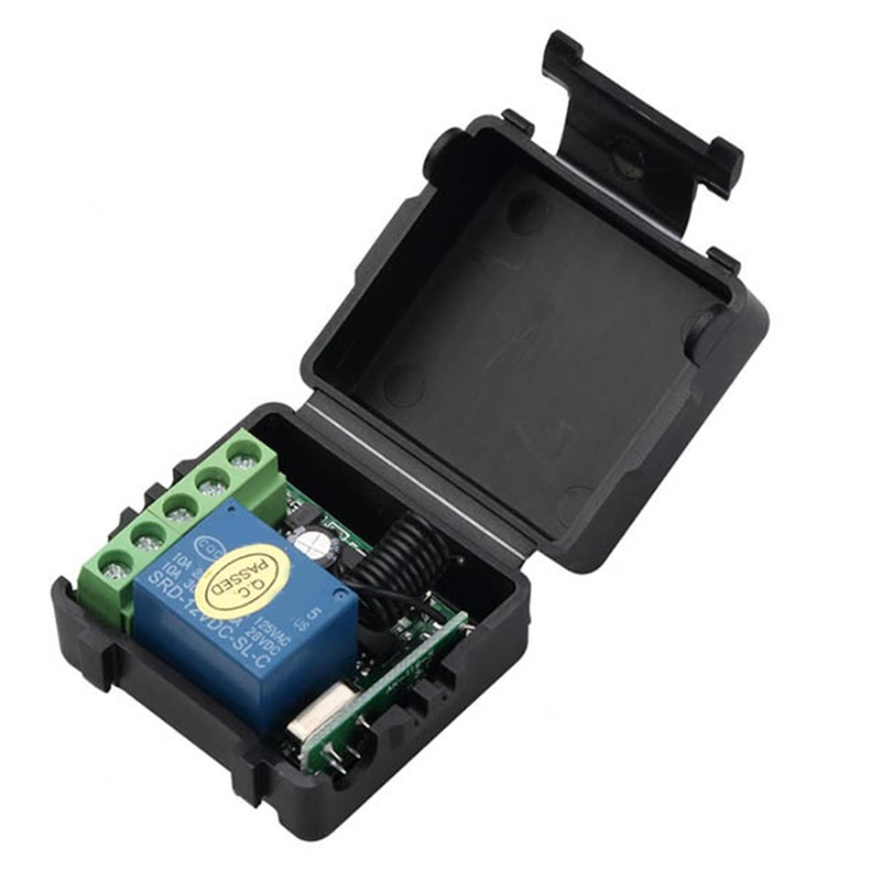 Wireless Remote Switch 12V Self Locking RF Remote Switch for