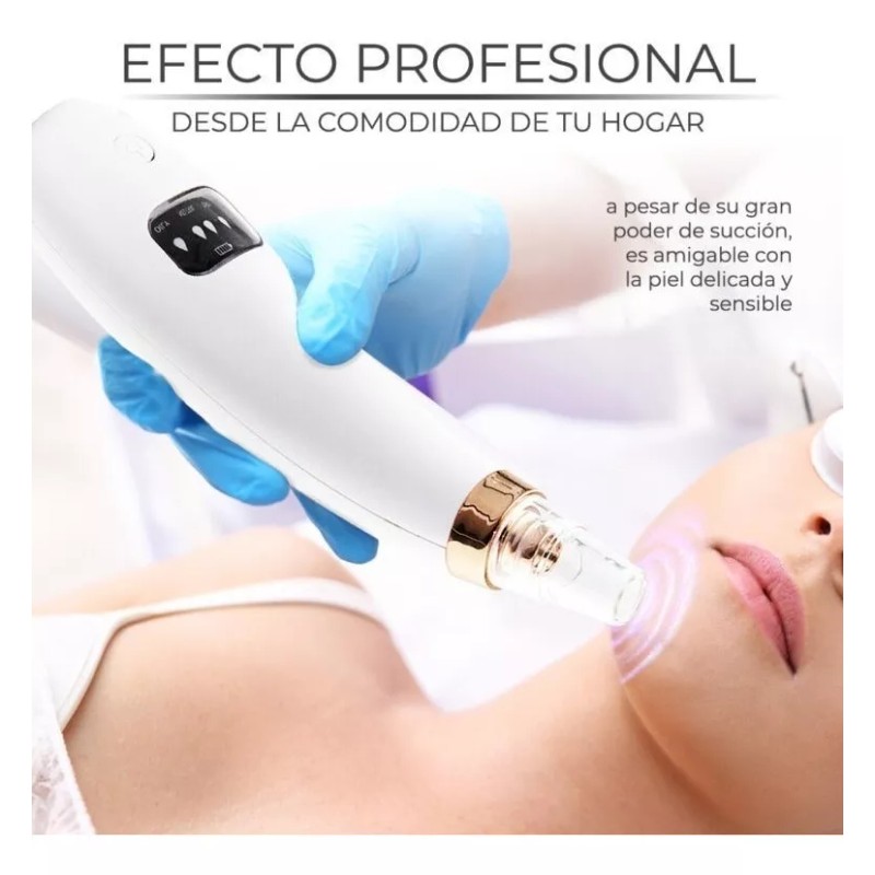 EG Limpiador Extractor De Espinillas Y Suciedad 6 Cabezales