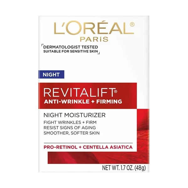LOral Revitalift Anti-wrinklefirming Hidratante De Noche Momento De Aplicacin Noche