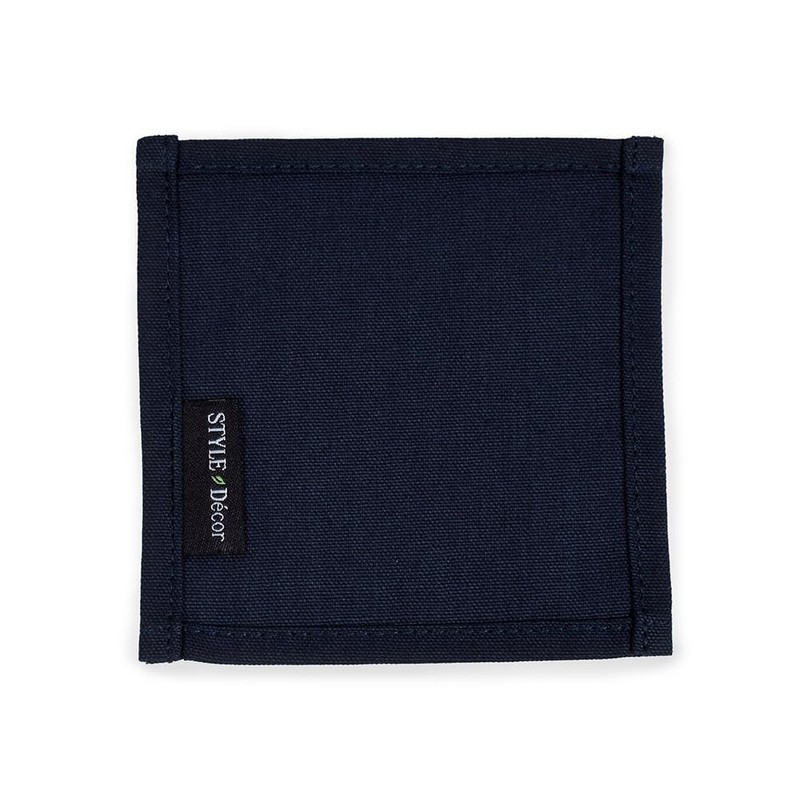Style Decor W3004500 Coasters, 100% Cotton, Fashionable, Cloth, Set of