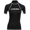 Cressi Women's Rash Guard Short-Sleeved Jersey Made of Elastic Fabric