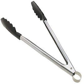 Cuisipro 9.5-Inch Non Stick Nylon Locking Tongs