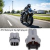Newyuan 10 Sets 2Pin Motorcycle Connector Kit Compatible with Sumitomo