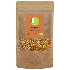 Organic Chilli Flakes - Certified Organic - by Busy Beans Organic (100g)