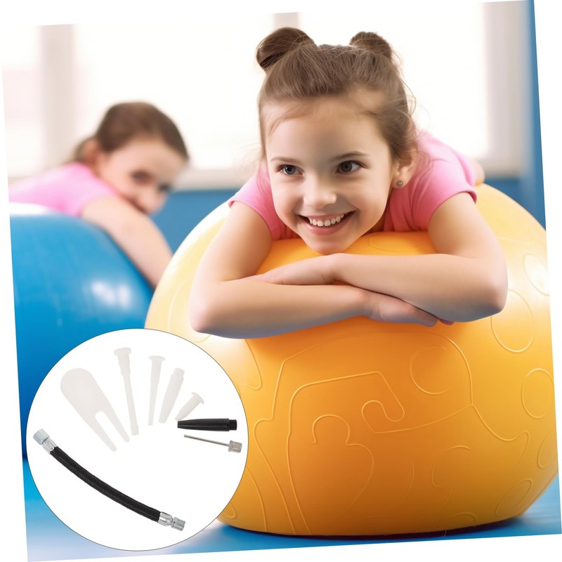 NOLITOY 5 Sets Inflator Accessories Kit for Exercise Balls Includes