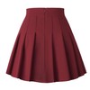 Dressever Women's Pleated Skirts Mini Skater Basic Skirt High Waist