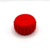 Propane Tank Cylinder Cap Covers, Threaded, Color Coded Empty Full