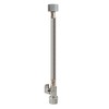 Quarter Turn Straight Valve 5/8-Inch OD by 12-Inch Stainless Steel