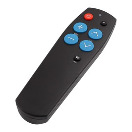 CLIUNT Universal remote control, seniors remote control TV with large buttons, easy to use and set up, universal remote control TV for seniors for TV and cable IR devices