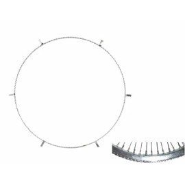 Lowrider ORIGINAL! 16 LOWRIDER SQUARE TWISTED WHEEL TRIM IN CHROME OR GOLD.BIKE PARTS. - Chrome