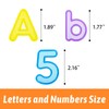 PreTrans 66 Pcs Plastic Letters and Numbers – Light Table