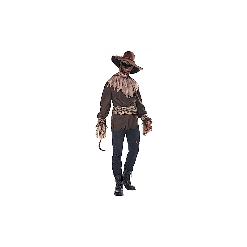 Costume Men's Killer in The Cornfield, Brown, Small/Medium