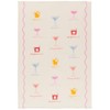 Jubilee Danica Kitchen Cloth Dish Towel - Happy Hour, 100%