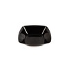 Buzztrove Reusable Square Bowls Set of 4 Colourful Plastic Square