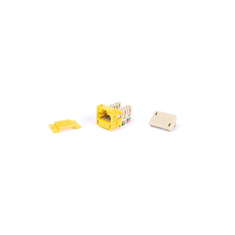 Commscope/Uniprise Cat6 Modular Jack, Yellow UNJ600-YL