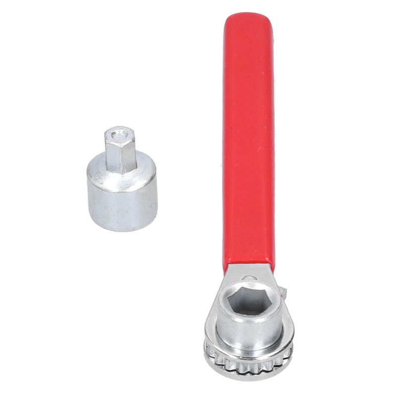 Shkalacar Ratchet Spanner, Battery Terminal Ratchet Wrench with 5/16in 10mm
