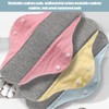 JAWUZ Pack of 4 Washable Panty Liners, Cotton Absorbent Graphene
