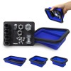 KYOSTAR Magnetic Foldable Parts Tray Set 3PCS Collapsible Silicone Tool