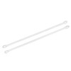 Miniature Curtain Rods 1/12 Scaled Simulation Alloy Dollhouse Double Layer