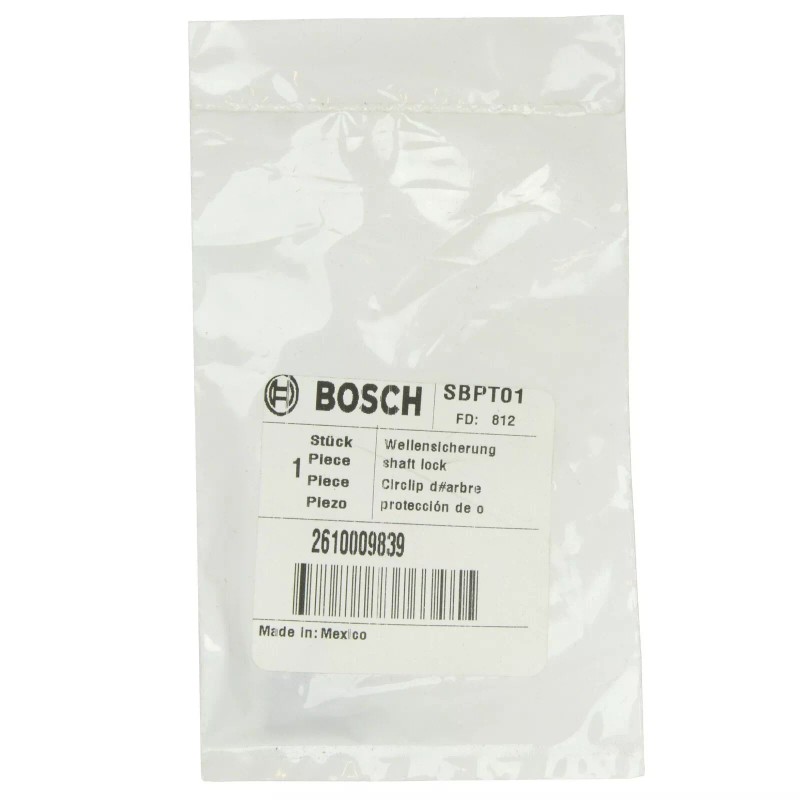 Bosch 2610009839 Shaft Lock Assembly for 300 780 3000 800