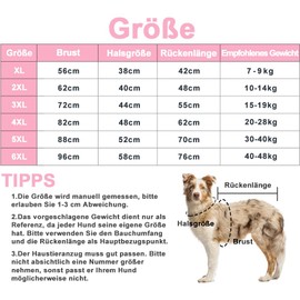 Kukaster Pet Dog Shirts Anti-Licking Thin Cool Breathable Mesh Summer Clothes for Large Dogs Pink Fruit 7XL