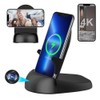 Security Camera WiFi Wireless Phone Charger, Motion Activated,HD1080P/4K (Rotate Lens)