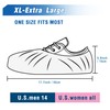 ProtectX White Disposable Shoe & Boot Covers, XL Extra Large,
