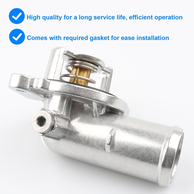 Upgrade Aluminium Thermostat Housing Assembly, Replace 902-3035HP, 9023035HP Compatible with