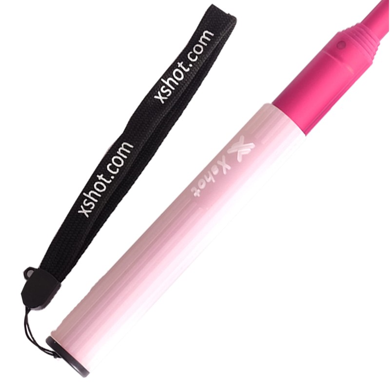 XShot Extendable Selfie Stick Monopod Pole with Matching Comfortable Silicon