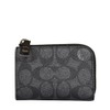 COACH CW357 QBMI5 Men's Small Item Key Case (Charcoal x