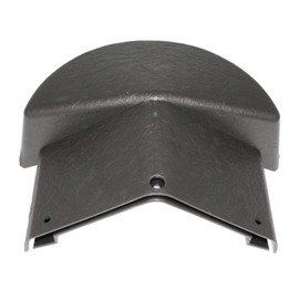 Slate Grey Enviro Tile Ridge Apex Cover Radius End Cap Slate Roof Lightweight Synthetic Plastic Roofing