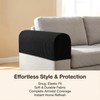 RAINFLOW Stretch Armrest Covers for Sofa - Couch Arm Covers