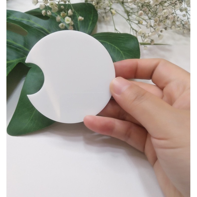 Juego de 10 posavasos de acrílico para coche, decoración de