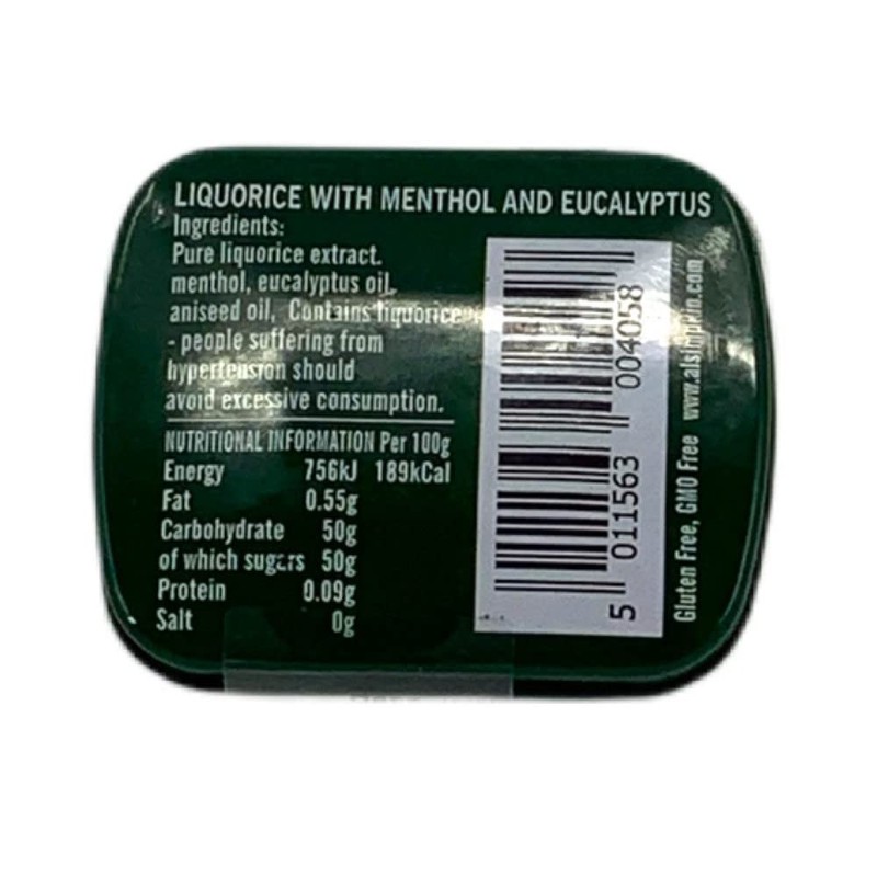 Nipits Menthol Liquorice Pellets