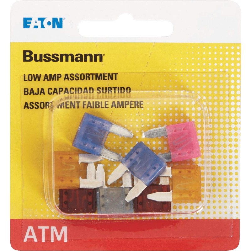 Bussmann BP/ATM-AL8-RP Atm-2, Atm-4, Atm-3, Atm-5, Atm-7-1/2, 8 Pack