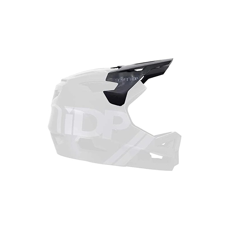 7iDP Black-Graphite 2018 M5 MTB Helmet Peak (Default, Black)