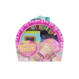 Kaper Kidz Bracelet Making KIT Friends 4 Ever Bracelet Making Kit: Complete Macrame Weaving Kits Including Beads and Thread