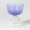 Threshold Cocktail Glass Purple Sherbet Dessert Bowl Spring Mother's Day