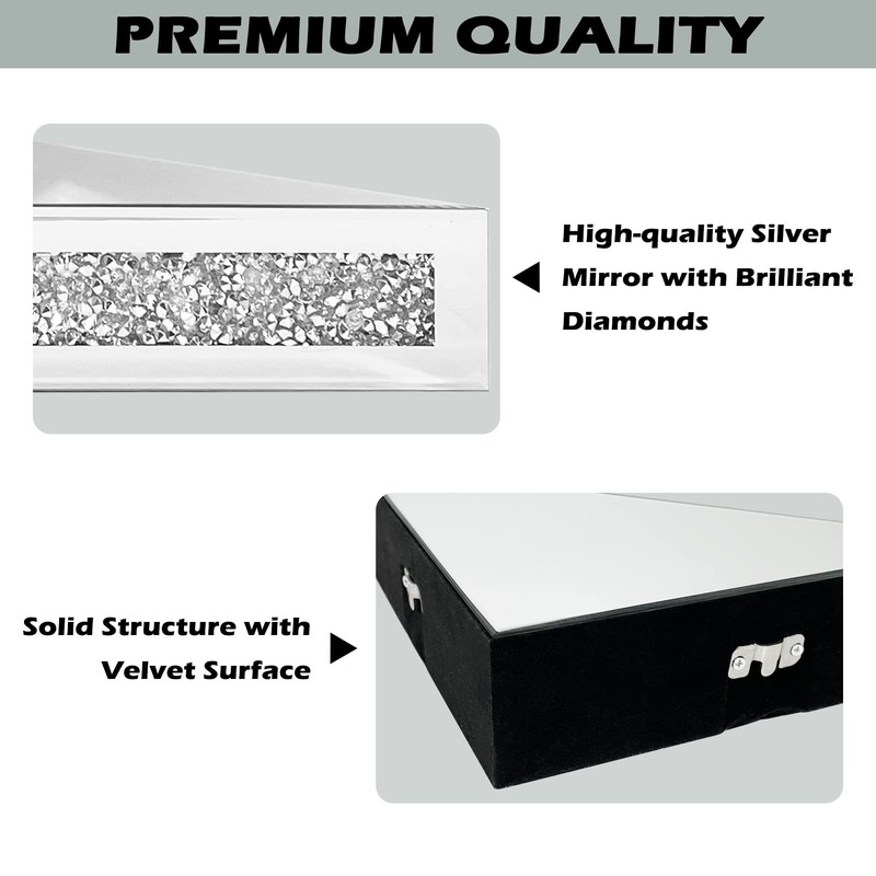 Royxen Corner Floating Shelves 2 Sets, Corner Shelf Wall Mounted