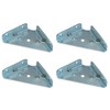 Corner MOUNTING Bracket 65 MM Brace Gusset Angle Fixing Cupboard