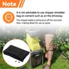 1 Pack Wood Chipper Bag 24x48inch Extra Large Wood Chipper