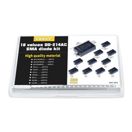 SMA Diode Kits 10Values*20Pcs= 200Pcs (M1 M4 M7 ES1J ES1D ES2J RS1M RS1J RS2M US1M) Fast Switching Rectifier Diode DO-214AC SMD