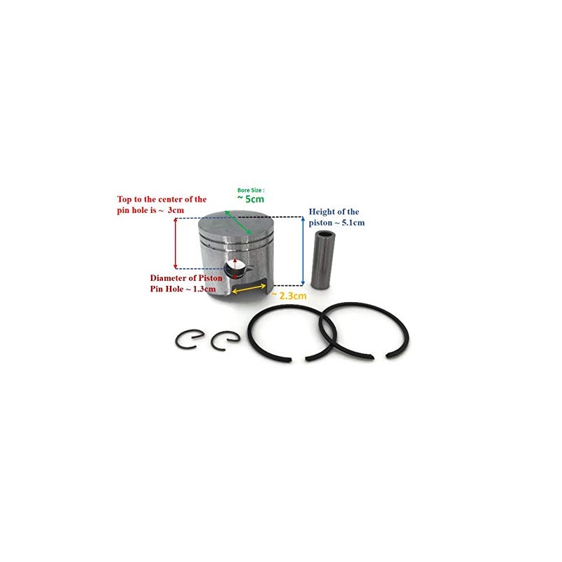 Yamasco 3B2 – 00001 – 0 Piston Assy Kit Ring