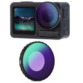 WalkingWay Anti-Light Pollution Filter for Action4 and Action5 - Reduces Light Pollution, Perfect for Night Shooting and Low Light Shooting