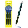 Online magiXX, 3 x Football Erasable Gel Pens, Blue Erasable
